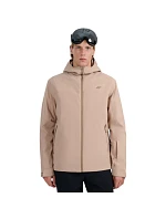 Pánská lyžařská bunda 4F M0787 beige 4FWAW25TTJAM0787 83S pánské