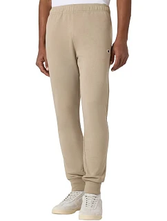 Pánské kalhoty Champion Rib Cuff Pants beige 220733 MS041
