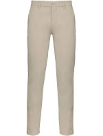 Kariban K 740 Pánské chino kalhoty 20.K740 beige Kariban K 740 Pánské chino kalhoty 20.K740 beige