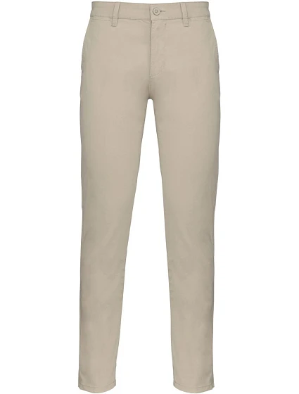 Kariban K 740 Pánské chino kalhoty 20.K740 beige Kariban K 740 Pánské chino kalhoty 20.K740 beige