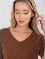 Jumper PM SW B 615.18 světle hnědý