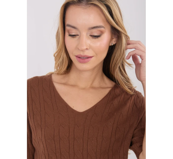 Jumper PM SW B 615.18 světle hnědý