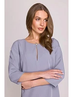 Dámské šaty S394 holubičí šedá - Stylove Dámské šaty S394 holubičí šedá - Stylove
