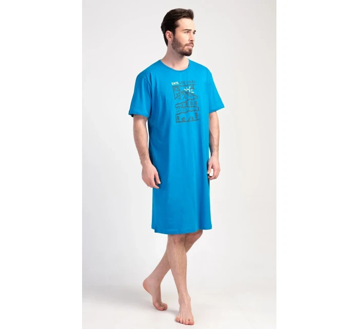 Pánská noční košile s krátkým rukávem Outdoor