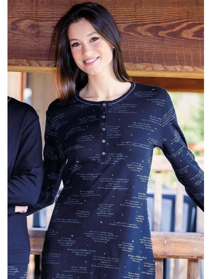 Dámská noční košile Siélei model 21759422 - SIELEI Dámská noční košile Siélei model 21759422 - SIELEI