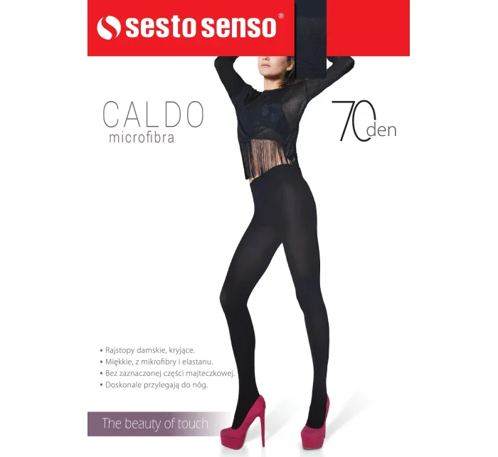 Sesto Senso Caldo punčocháče 70 den 5-XL Sesto Senso Caldo punčocháče 70 den 5-XL