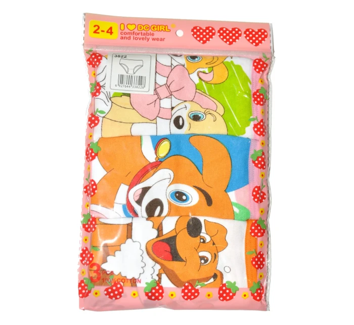 DC Girl kalhotky 3822 dívčí A'3 DC Girl kalhotky 3822 dívčí A'3