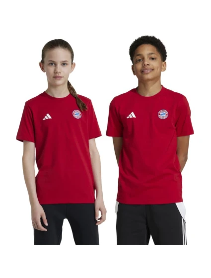Dětské tričko adidas FC Bayern Mnichov červené IT4138 Dětské tričko adidas FC Bayern Mnichov červené IT4138