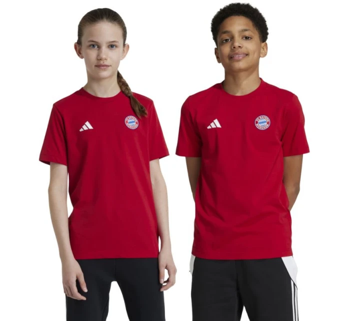 Dětské tričko adidas FC Bayern Mnichov červené IT4138 Dětské tričko adidas FC Bayern Mnichov červené IT4138