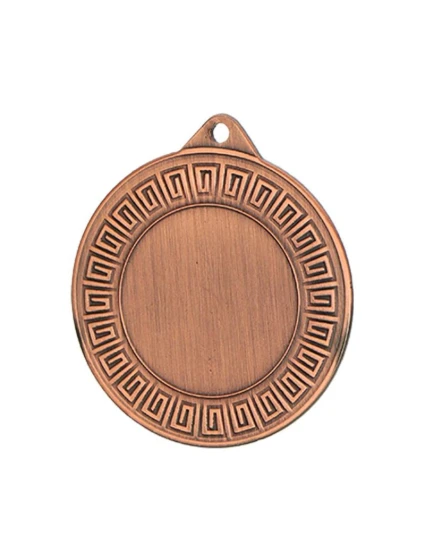 Obecná bronzová medaile s místem pro nápis