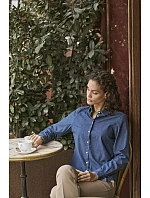 TJ Denim halenka s dlouhým rukávem 18. blue denim model 22464995 - Tee Jays TJ Denim halenka s dlouhým rukávem 18. blue denim model 22464995 - Tee Jays