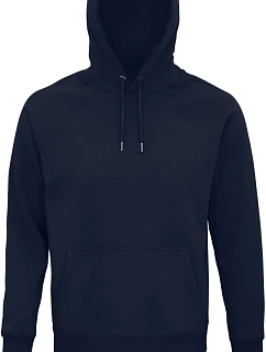 SOL'S Stellar Unisex raglánová mikina s kapucí z bio bavlny model 22525194 french navy