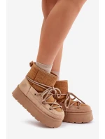 Sněhule S Na Platformě Hnědé model 21676659 - Boto Sněhule S Na Platformě Hnědé model 21676659 - Boto