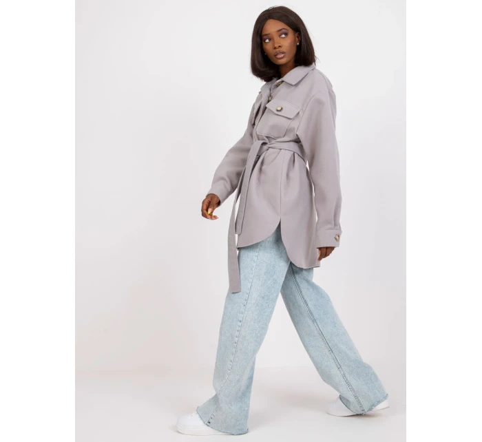 Dámská košile-LK-KS-508481.88-šedá