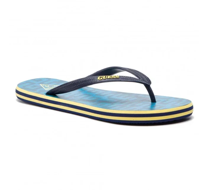 Plážové žabky F92Z08-B00H modrá - GUESS Plážové žabky F92Z08-B00H modrá - GUESS