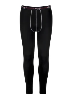 Pánské termo kalhoty Sloggi men Start Long Long box černé