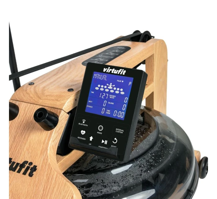 VIRTUFIT ELITE DŘEVĚNÝ VESLOVACÍ TRENAŽÉR S VODNÍM ODPOREM - DŘEVO/DUB VIRTUFIT ELITE DŘEVĚNÝ VESLOVACÍ TRENAŽÉR S VODNÍM ODPOREM - DŘEVO/DUB