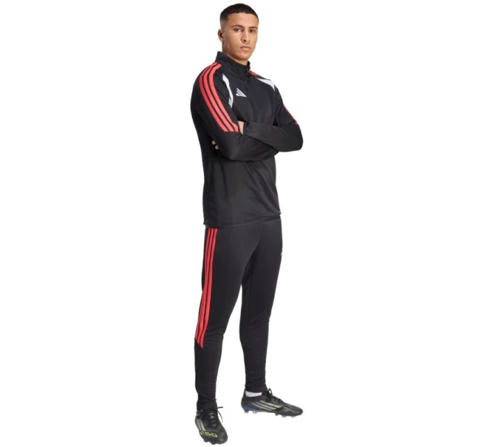 Pánské tréninkové kalhoty adidas Tiro 26 League Regular black/red JY7242
