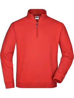 Daiber JN 352 Mikina s 1/4 zipem 02.0352 red