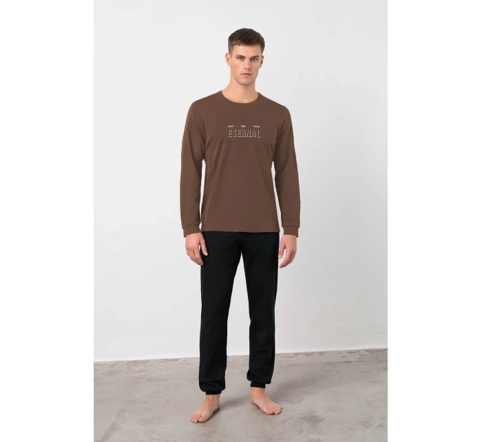 Vamp - Pánské bavlněné pyžamo s manžetami 21965 - Vamp