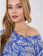 T shirt D12110M02646E ciemny niebieski