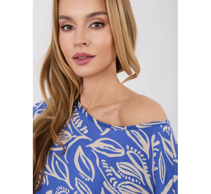 T shirt D12110M02646E ciemny niebieski