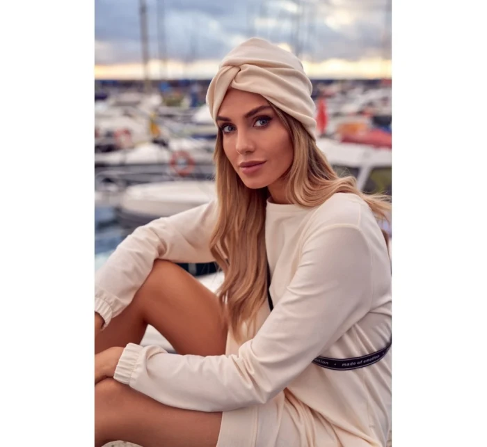 M601 Turban - krémový