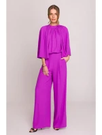 Kombinéza s širokými rukávy a zády model 20966209 - STYLOVE