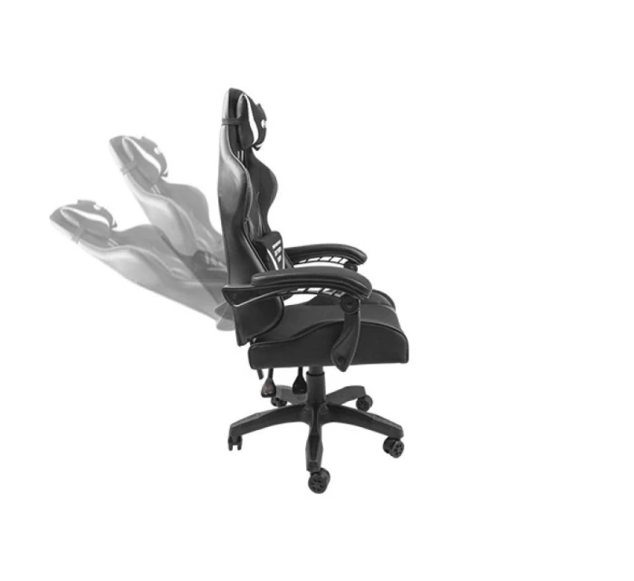 HERNÍ ŽIDLE  L BLACK & WHITE model 21336005