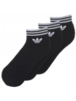 Adidas ORIGINALS Trefoil Ankle Stripes ponožky 3pack AZ5523 Adidas ORIGINALS Trefoil Ankle Stripes ponožky 3pack AZ5523