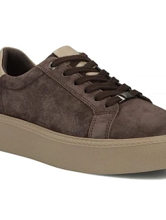 Dámské kožené sportovní polobotky na platformě,  model 22228932 - FILIPPO