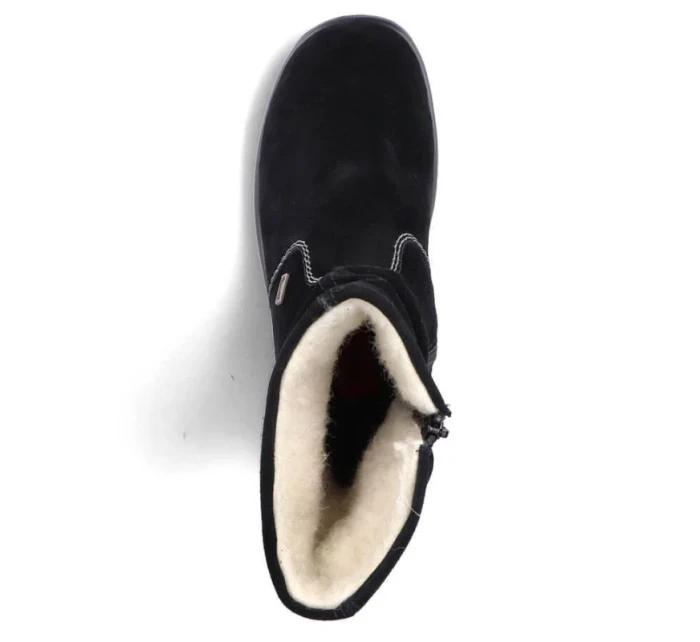 W zateplené kožené boty model 20469716 - Rieker