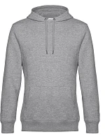 B&C KING Hooded_° Pánská mikina s kapucí 01.U02K heather grey B&C KING Hooded_° Pánská mikina s kapucí 01.U02K heather grey