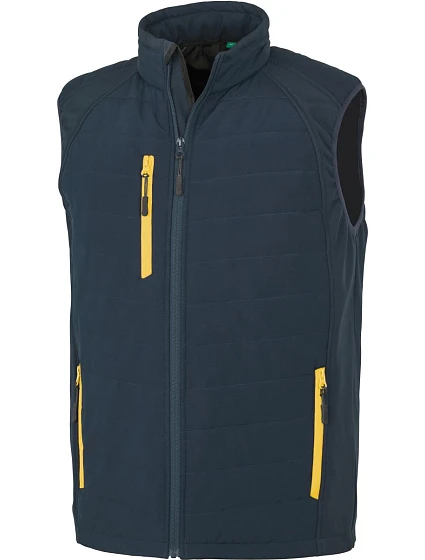 Result R 238X Hybridní vesta "Compass" 30.238X navy/yellow Result R 238X Hybridní vesta "Compass" 30.238X navy/yellow