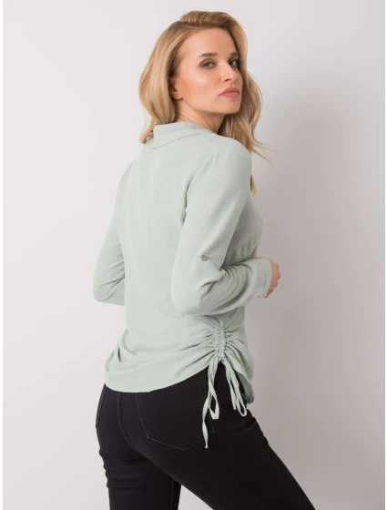 Košile 328 KS model 15222553 světle zelená - FPrice Košile 328 KS model 15222553 světle zelená - FPrice