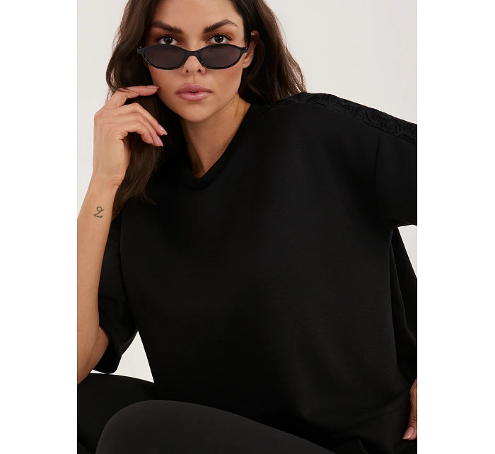 Bluzka IT BZ model 22109705 czarny - FPrice Bluzka IT BZ model 22109705 czarny - FPrice