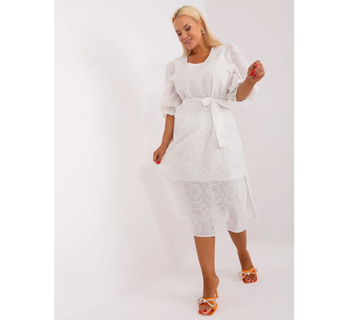 LK SK 509350 šaty.25 ecru LK SK 509350 šaty.25 ecru