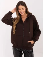 Bluza RV BL model 21421300 ciemny brązowy - FPrice Bluza RV BL model 21421300 ciemny brązowy - FPrice