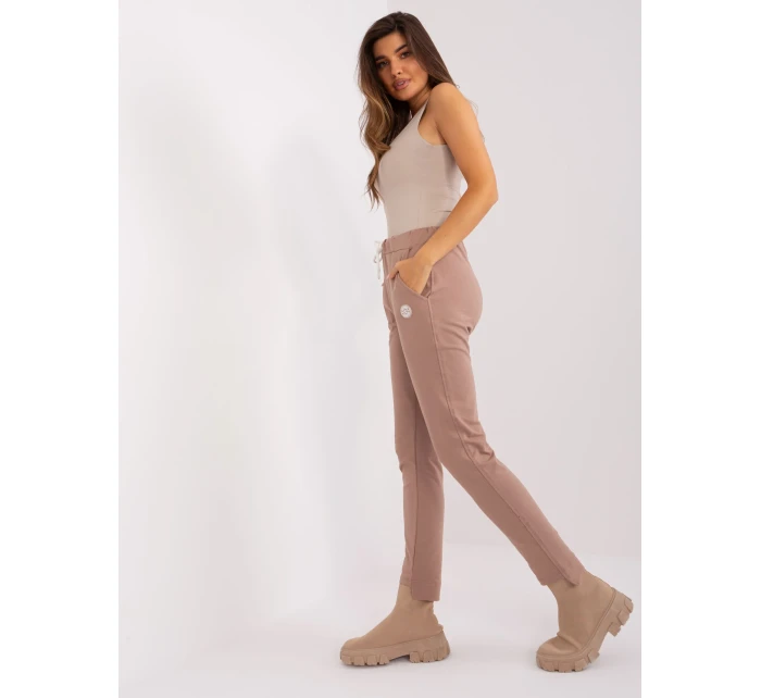 Teplákové kalhoty RV DR 8370 1.57P tmavě lila