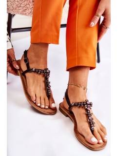 Dámské letní sandály Černá Margery