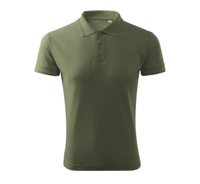 Pique Polo Free polokošile pánská khaki