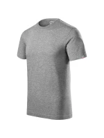model 20643558 tričko unisex tmavě šedý melír 12 (brand label) - MALFINI, a.s.