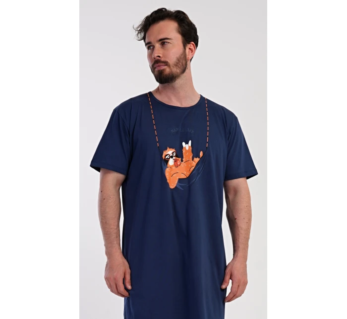 Pánská noční košile s krátkým rukávem model 21362744 - Vienetta MAN