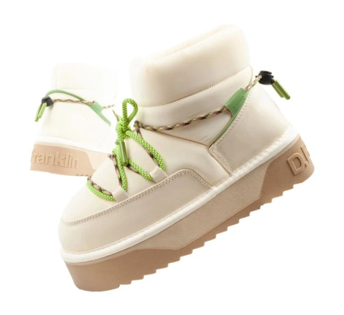 Dámské zimní sněhule   boots beige green dámské model 21409192 - D.Franklin
