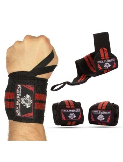 Elastické podpěry/náramky | Černá/červená