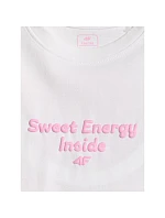 Dívčí volné tričko s potiskem 4F model 22088574 - Hikvision