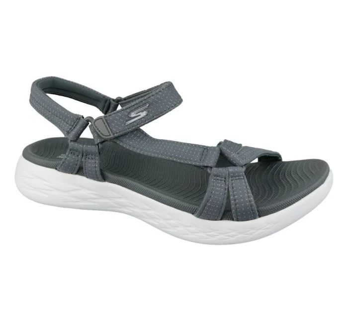 On The Go 600 model 21368750 šedé sandály - Skechers On The Go 600 model 21368750 šedé sandály - Skechers