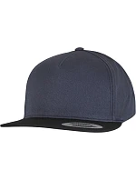 Flexfit 6007/6007T 5 panelová Snapback kšiltovka 55.6007 navy/black Flexfit 6007/6007T 5 panelová Snapback kšiltovka 55.6007 navy/black