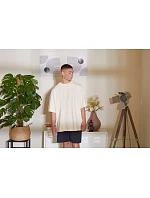 BY 193 Pánské oversize tričko white model 22416119 - Build your Brand BY 193 Pánské oversize tričko white model 22416119 - Build your Brand