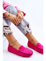 Dámské Semišové Mokasíny Fuchsie Morreno Dámské Semišové Mokasíny Fuchsie Morreno